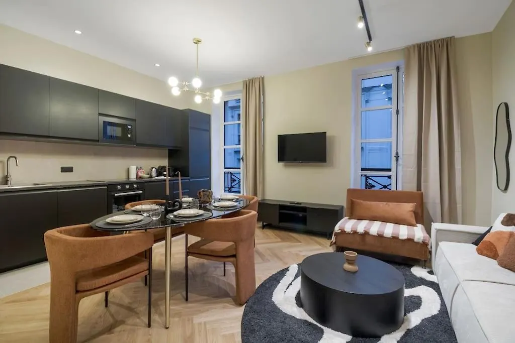 Апартаменты Appart 4Pers#1 Bedroom#Bastille#Placedesvosges#Ac Париж